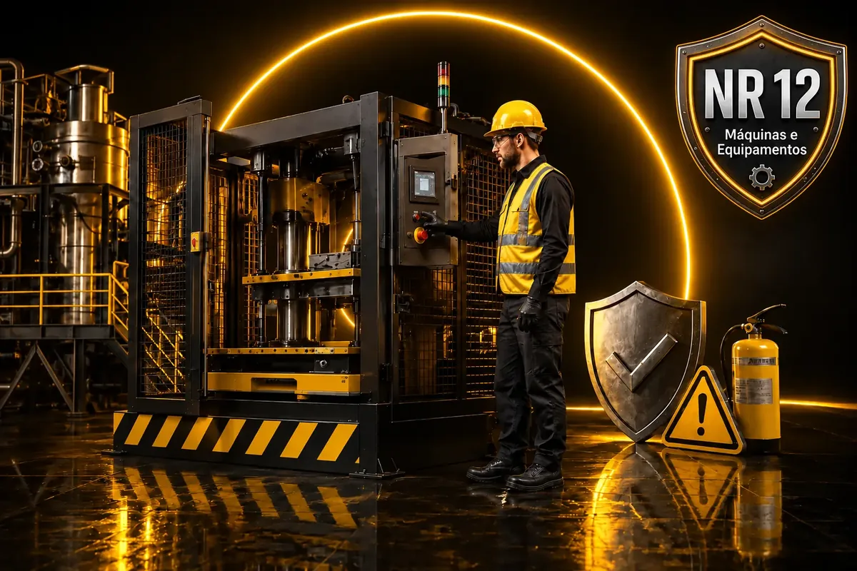 Segurança na Operação de Máquinas e Equipamentos — NR-12